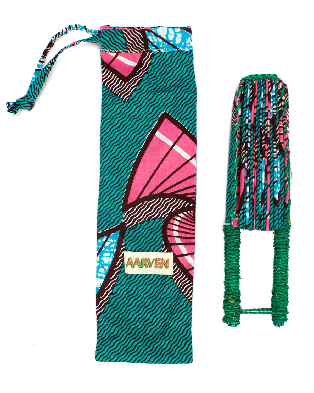 AARVEN – Großhandel 3D-Wandkunst – Ghanaische Stofffächer – 6er-Pack8