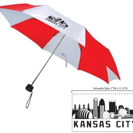Kansas City Regenschirm für den Großhandel von Avery Postcards and Gifts
