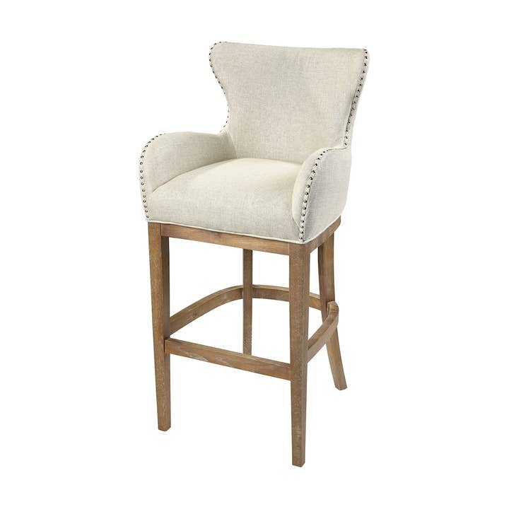 Elk Home - Wholesale Chair - Roxie Cream Linen Bar chair