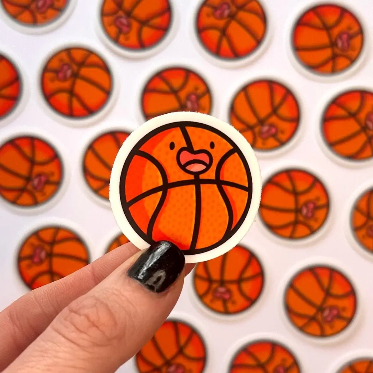 Shop Emily M - Wholesale Sticker - Basketball Mini Sticker2