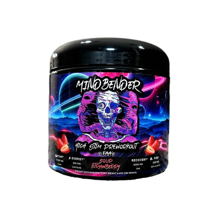 MINDBENDER High Stim Preworkout w/ EAA's - 20/10 Servings and other Purchase Wholesale preworkout. Free Returns & Net 60 Terms on Faire trending on Faire.