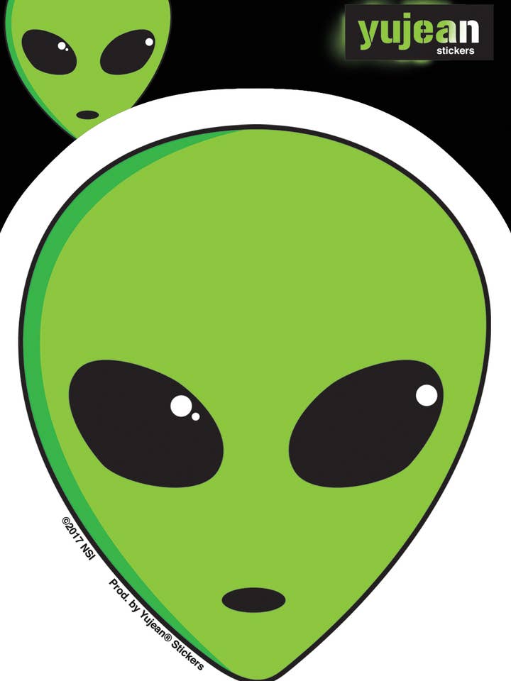 Etiqueta de cabeza alienígena para puerta-JA757 para venta al por mayor de Yujean
