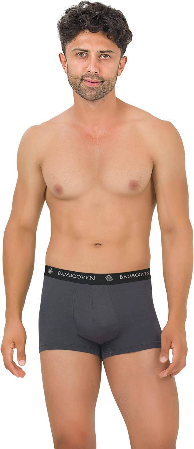 Bambooven - Vente Sous-vêtements – homme - Boxers homme en bambou avec poche de soutien, lot de 416