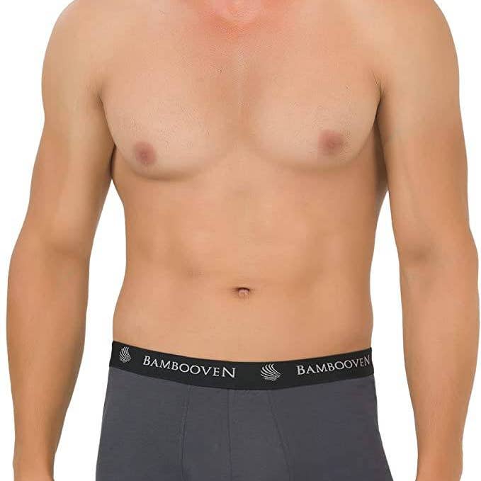 Bambooven - Wholesale Underwear - Men's - Men’s Bamboo Trunks with Pouch 4-Pack16