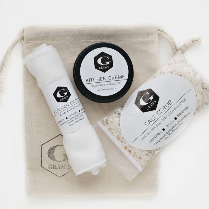 Pack de démarrage pour la vente par Grams Kitchen Creme