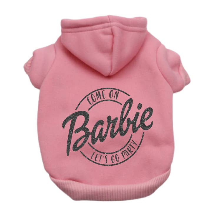 Barbie Leis Go Party Dog Capuz por atacado de The Honest Dog Company