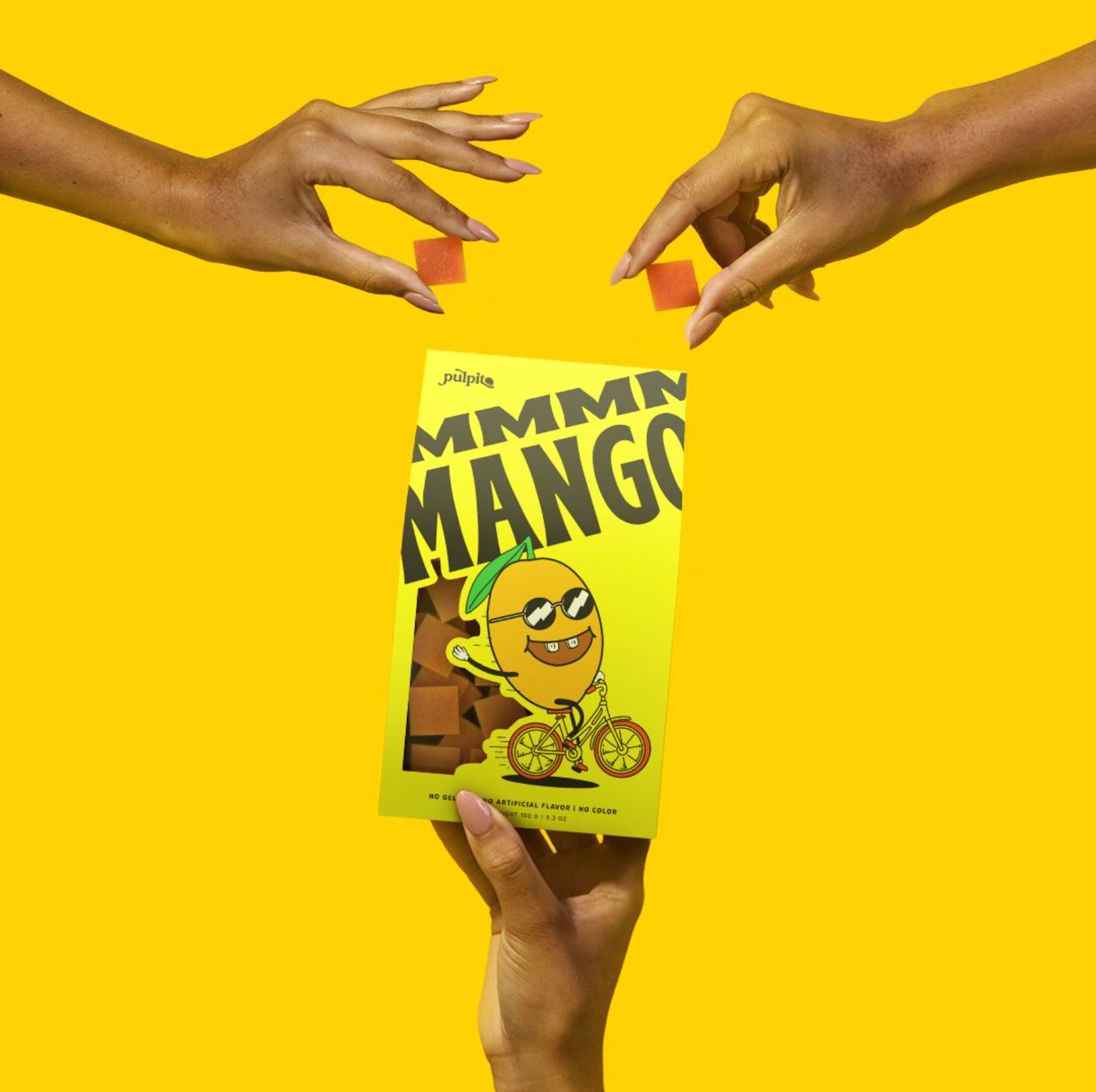 Pulpito Fruit Bites - Wholesale Fruit Snacks - MMM Mango  - Natural Fruit Snacks - Dried Fruit Bites 2