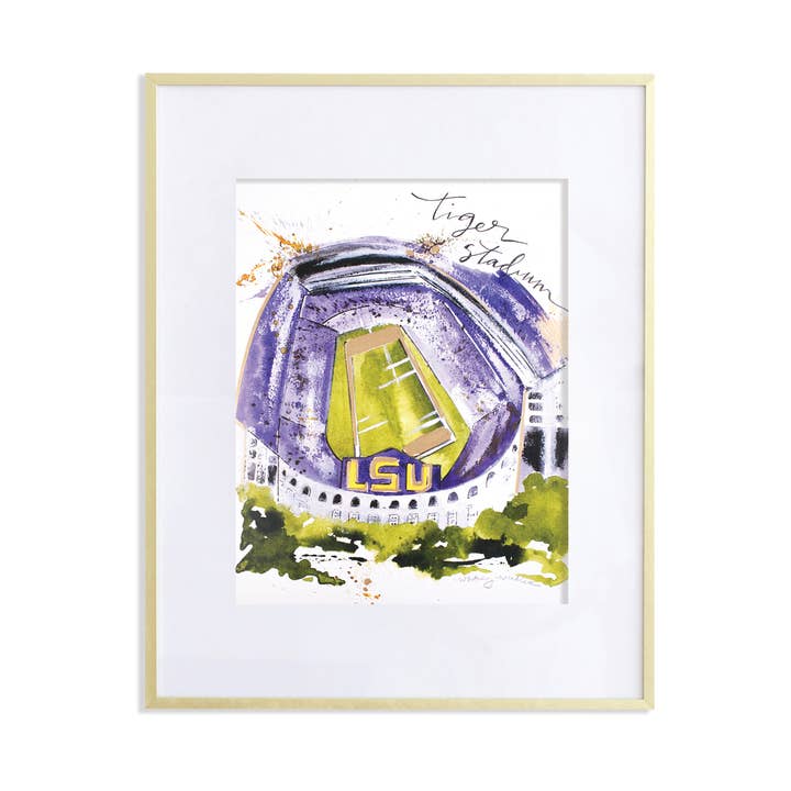 Stade du tigre (Université d'État de Louisiane) pour la vente par Whitney Winkler