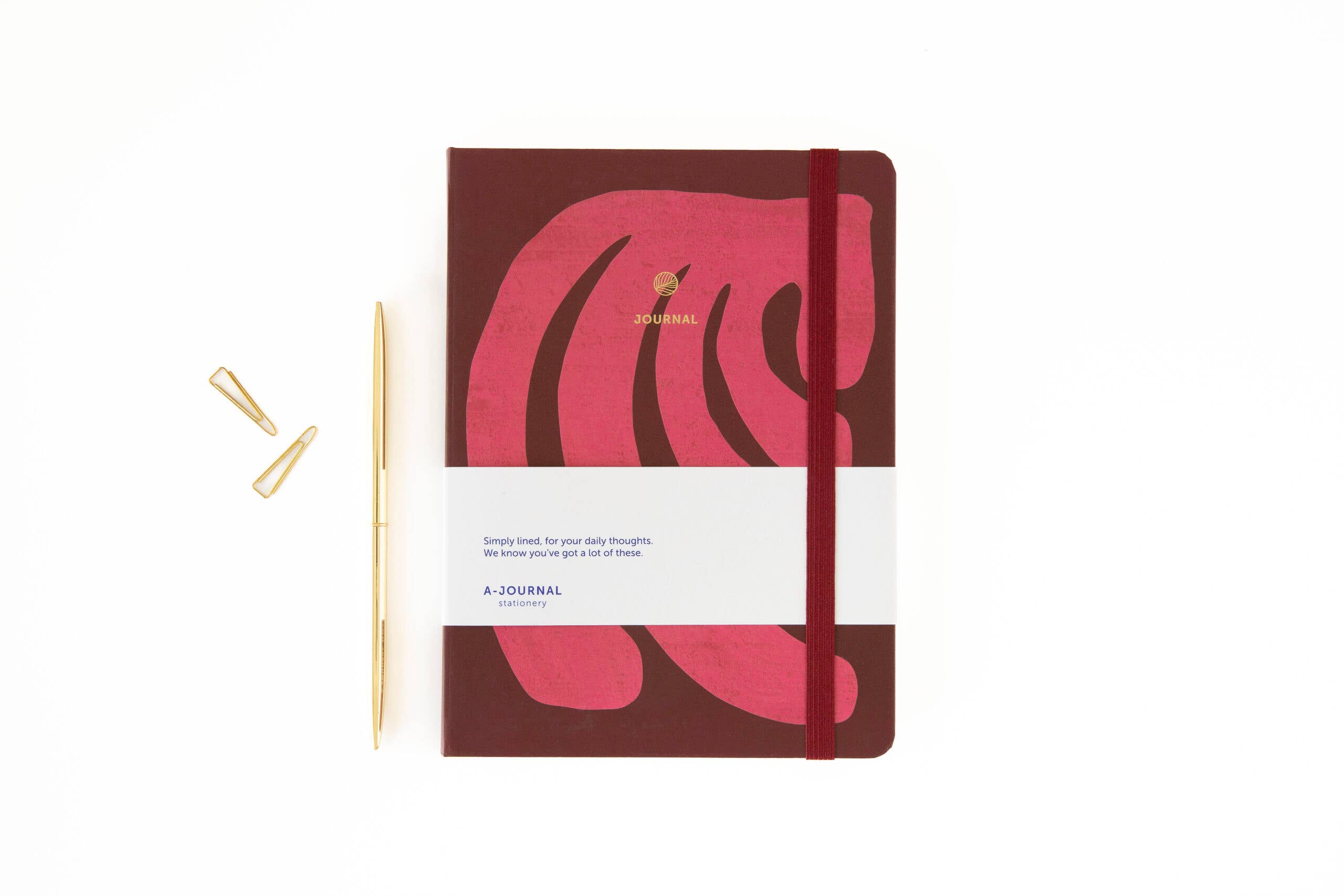 A-Journal Stationery - Wholesale Notebook - A-Journal Notebook Collage Pink2