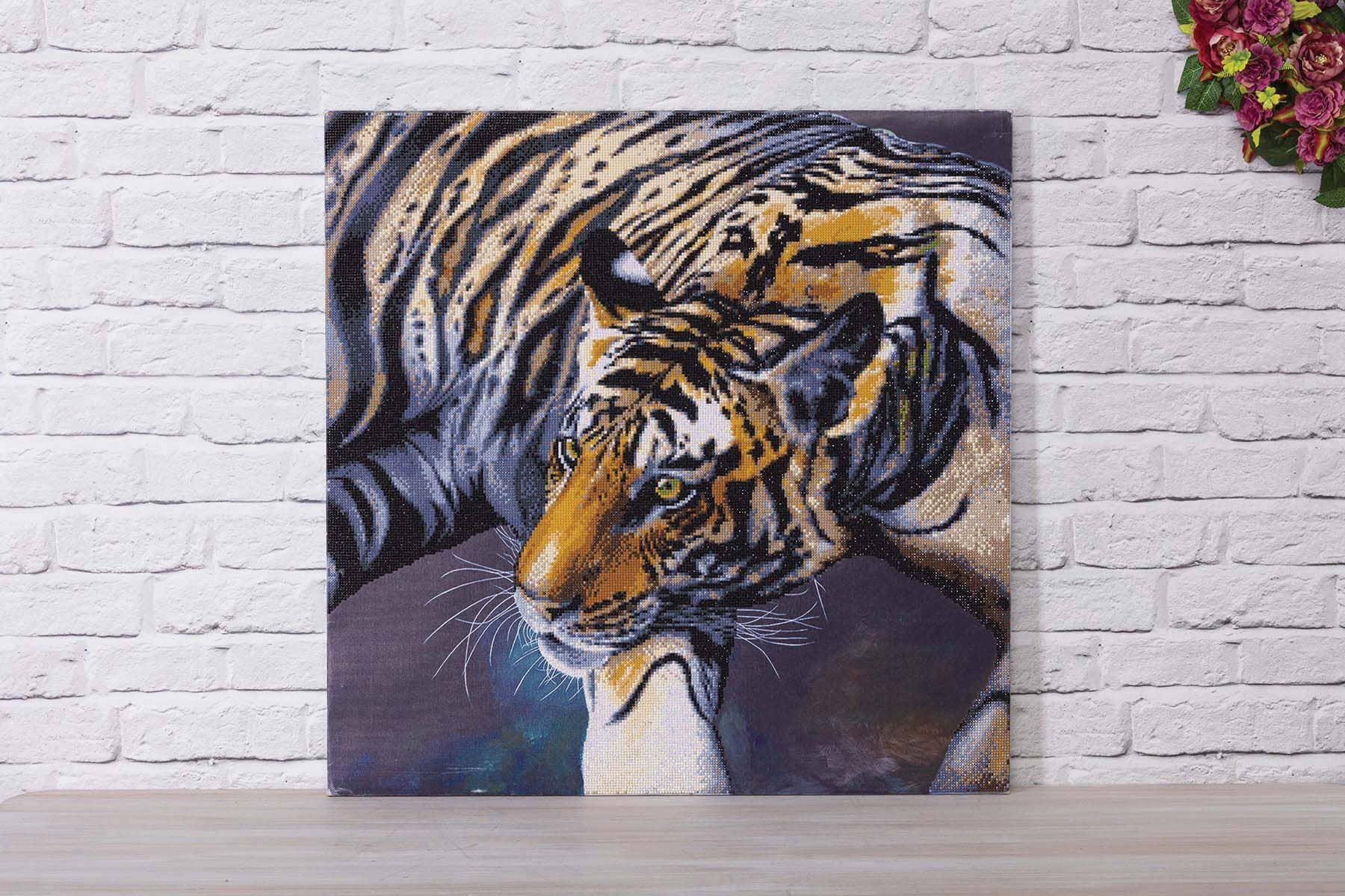 Outset Games and Cobble Hill Puzzles - Wholesale DIY Craft Kit - Crystal Art Mounted Kits XLG (27.5" x 27.5")3