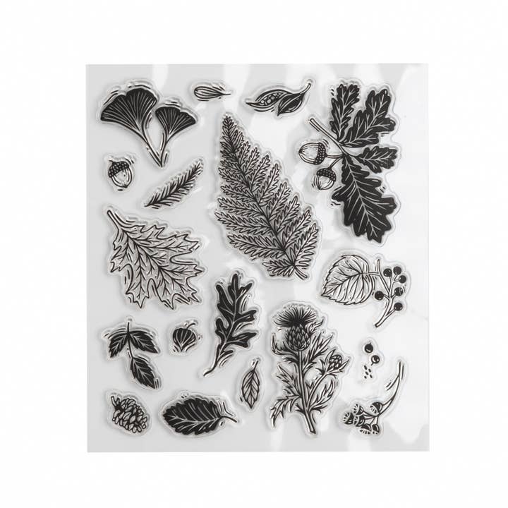 Acrylic Stamps: Forest Foliage for wholesale by Archer and Olive