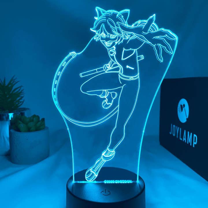 Transformación del gato negro JoyLamp para venta al por mayor de joylamp