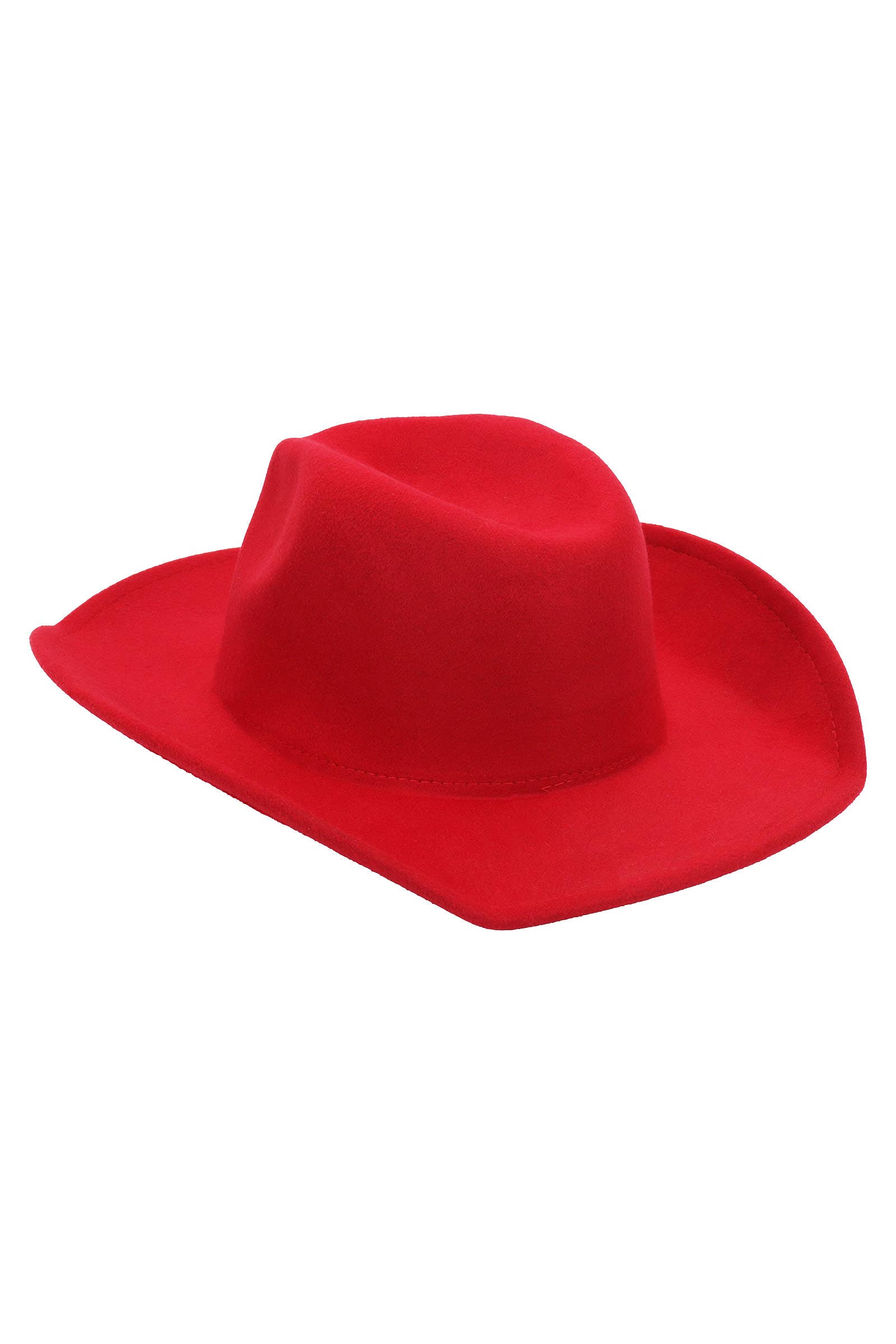 Cap Zone – Großhandel Cowboyhut – Unisex – Solider, einfarbiger Cowboyhut mit breiter Krempe aus Kunstfilz11