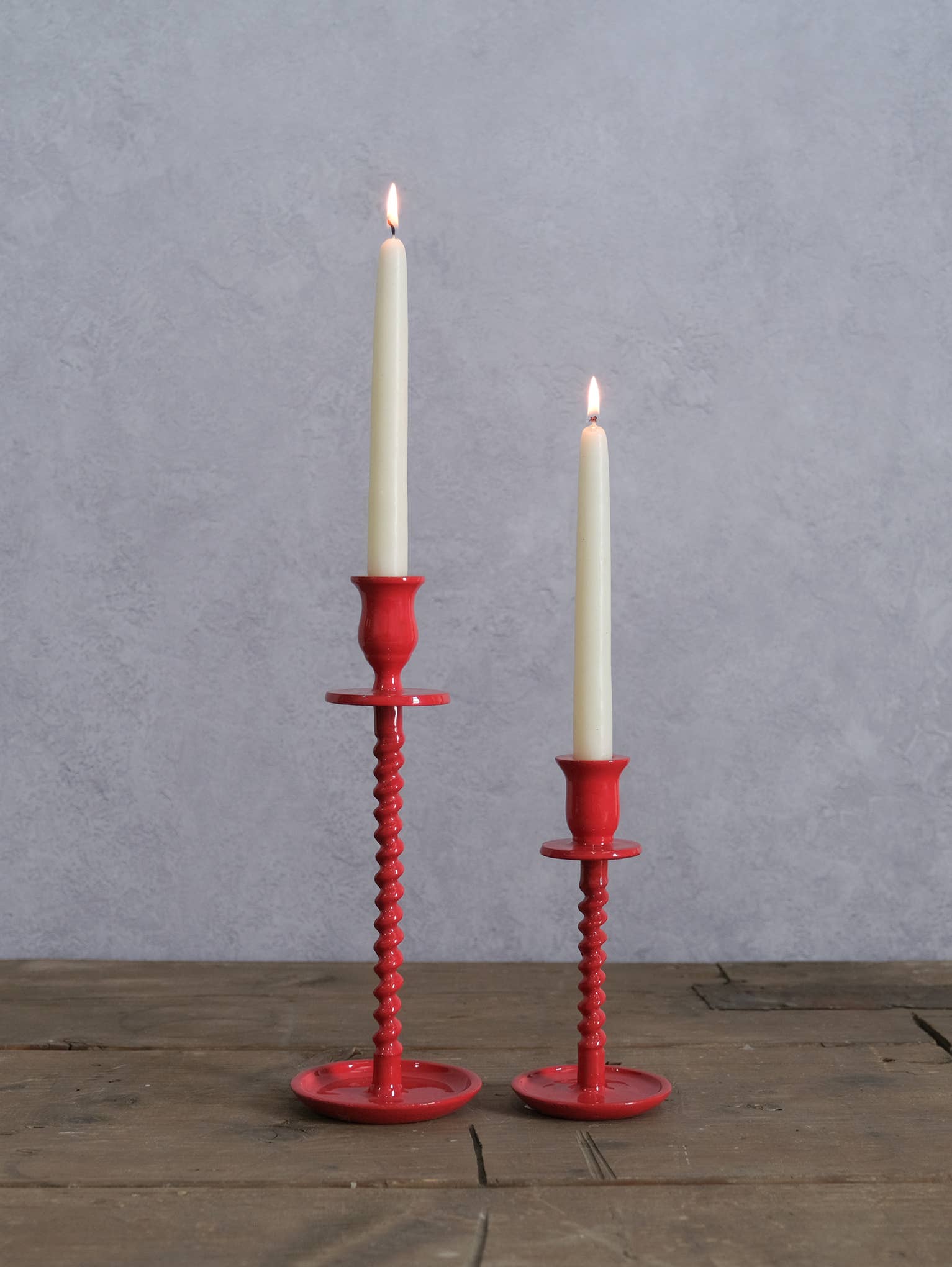 Made Market Co. - Wholesale Candle holder - Corkscrew Taper Holder Red Large7