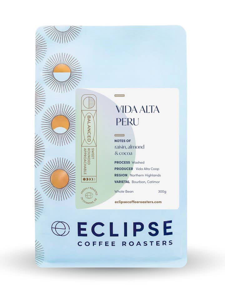 Vida Alta for engroshandel hos Eclipse Coffee Roasters