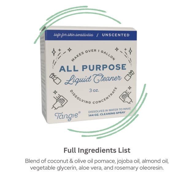 Tangie LLC - Wholesale Multi-Surface Cleaner - Tangie All-Purpose Cleaner Zero Waste, Refillable,Gift-Ready1