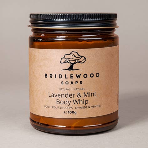 Lavender & Mint Body Whip for wholesale by Bridlewood Soaps