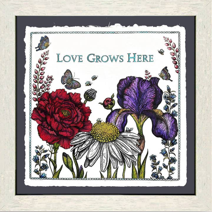 WPRMR - Love Grows Here - Large for wholesale by Karla Gudeon Art & Design