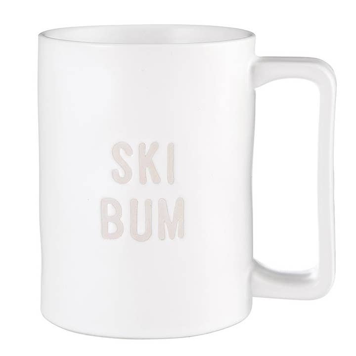 Face To Face Tall Coffee Mug - Ski Bum for wholesale by Santa Barbara Design Studio by Creative Brands