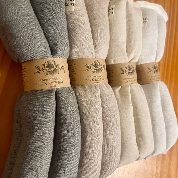 Nurtured Root + Co. - Wholesale Hot/Cold Compress - Neck and Shoulder Hot & Cold Rice Bag