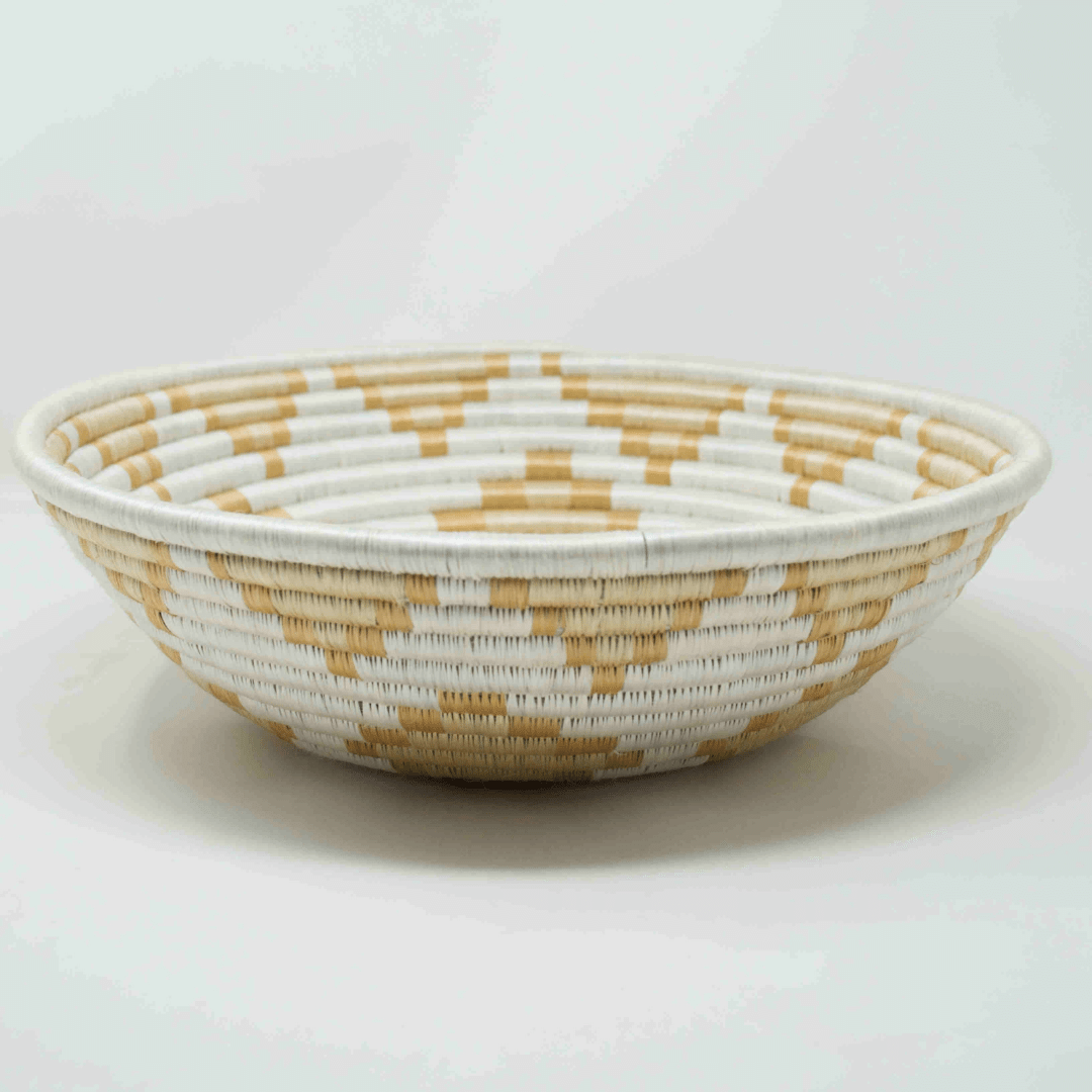 Villages Wholesale - Wholesale Decorative Plate/Dish/Bowl - Akaneri Handwoven Bowls Various Colours (2 Sizes)10