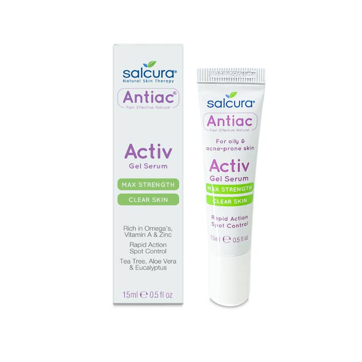 Antiac Activ Gel Serum for wholesale by Salcura Natural Skin Therapy
