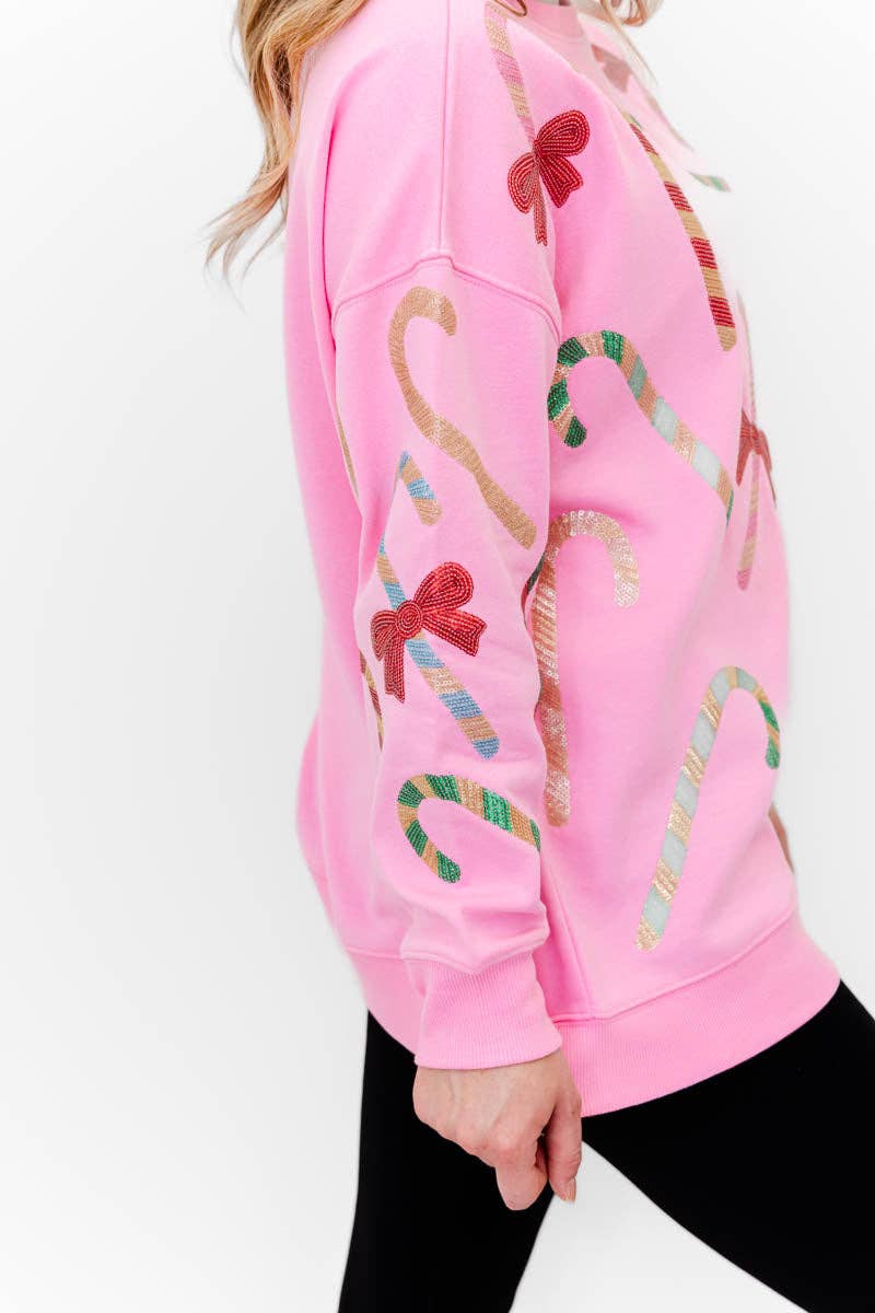 Whiskey Darling - Wholesale Sweatshirt - Women's - Merry Mint Sparkle Sweatshirt11