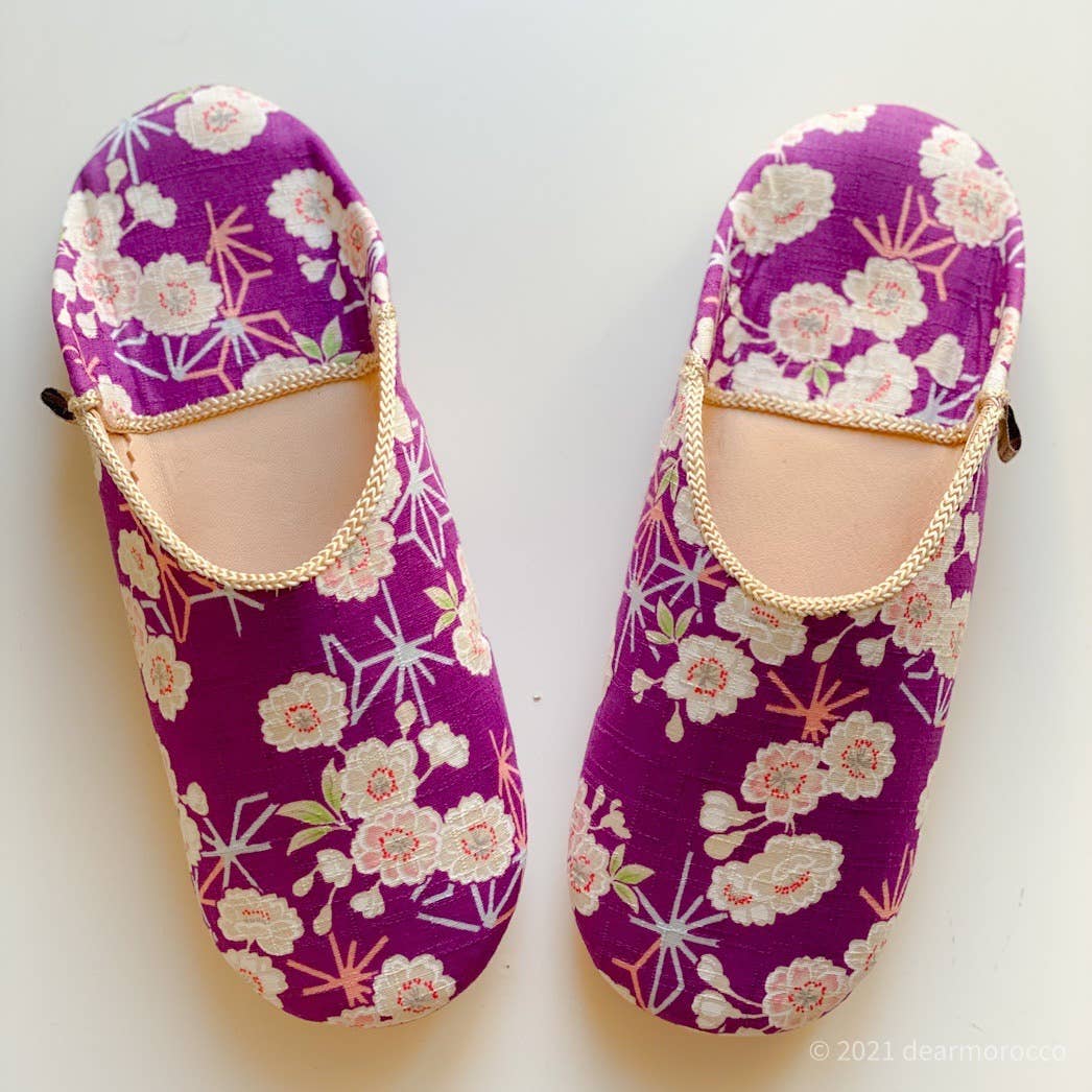 dear Morocco – wholesale Tofflor - Dam – Marockanskt läder toffel Babouche//Kimono Japanese14