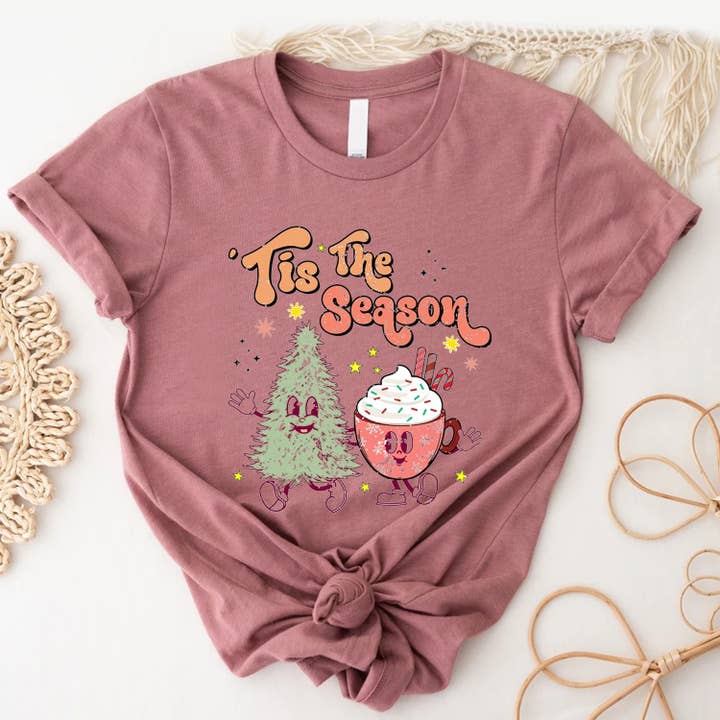 STARCHIS - Wholesale Screen Printed T-Shirt - Women's - Tis the season8