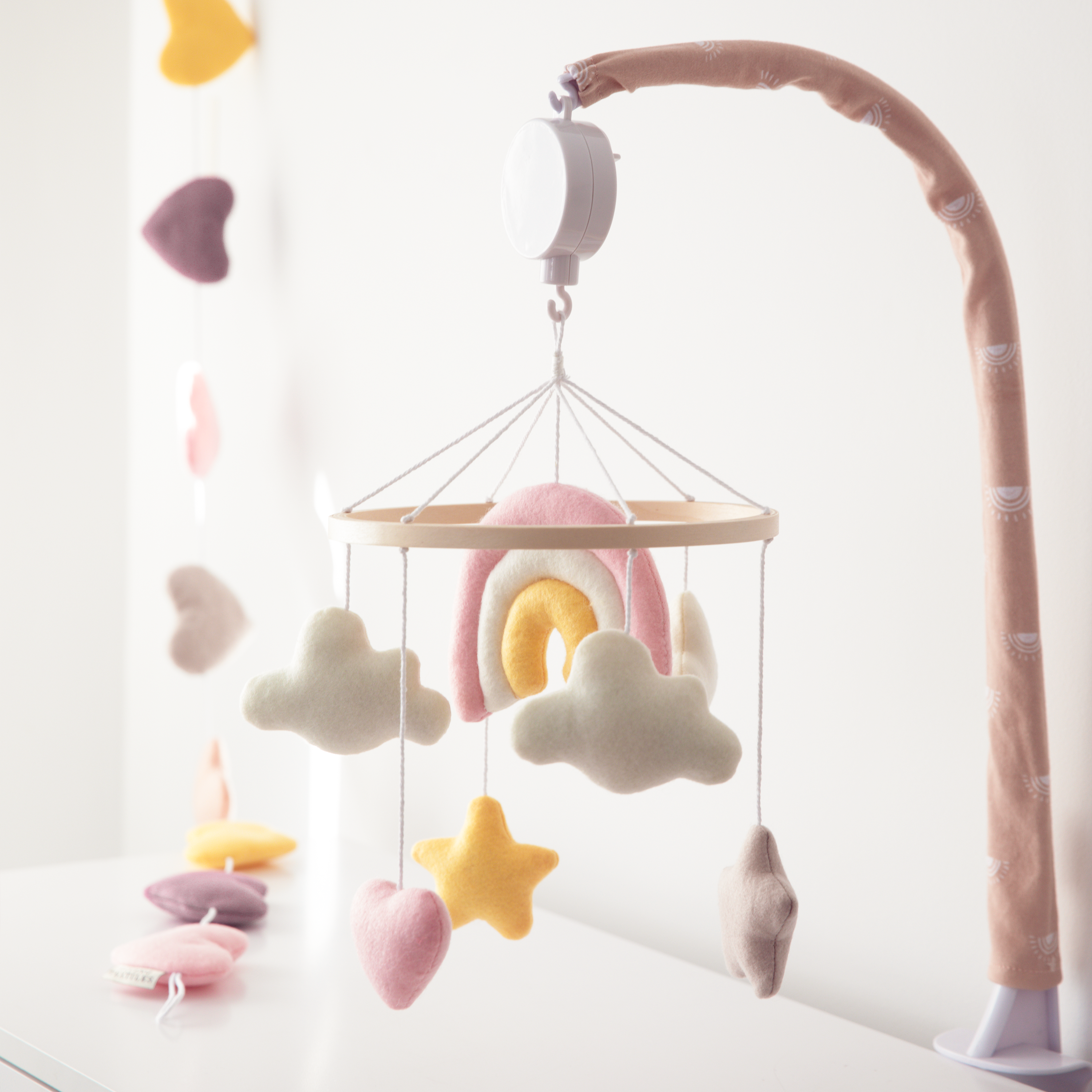 Living Textiles - Wholesale Bunting/garland - Bunting Decoration - Bohemian Bliss/Hearts4