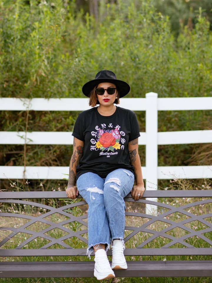 Anniversary H&R Tee for wholesale by Honey & Rose Apparel