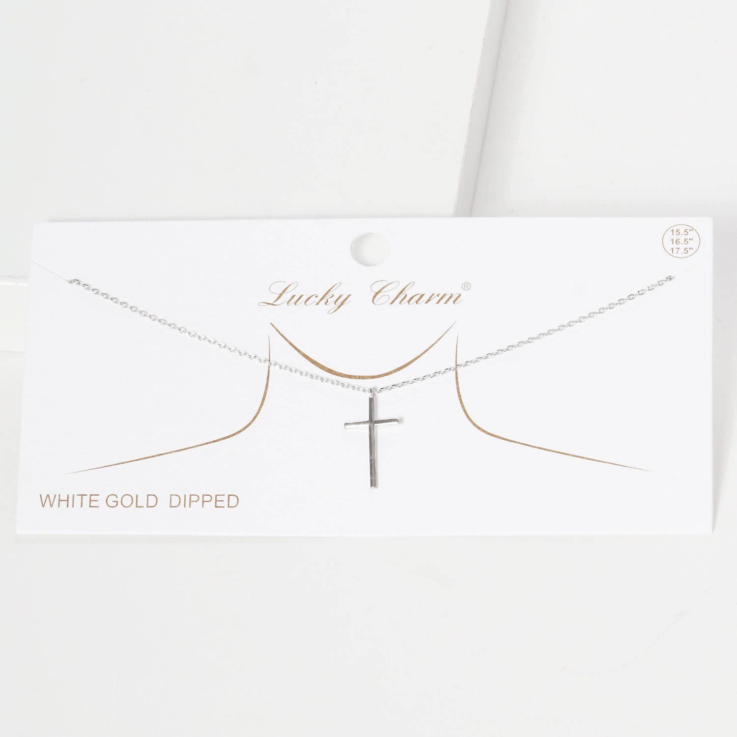 OHBOOBA DESIGN – Colar pingente/pendente por atacado – Colar Cruz Cristã Ouro3