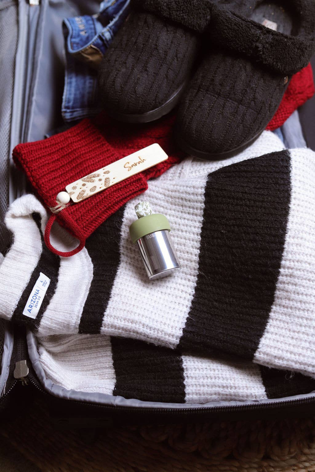 Float2infuse Tea Infuser – Großhandel Teesieb/-Infuser – Hexagon | schwimmender Teekessel | grüne Basis | Kräutermuster9