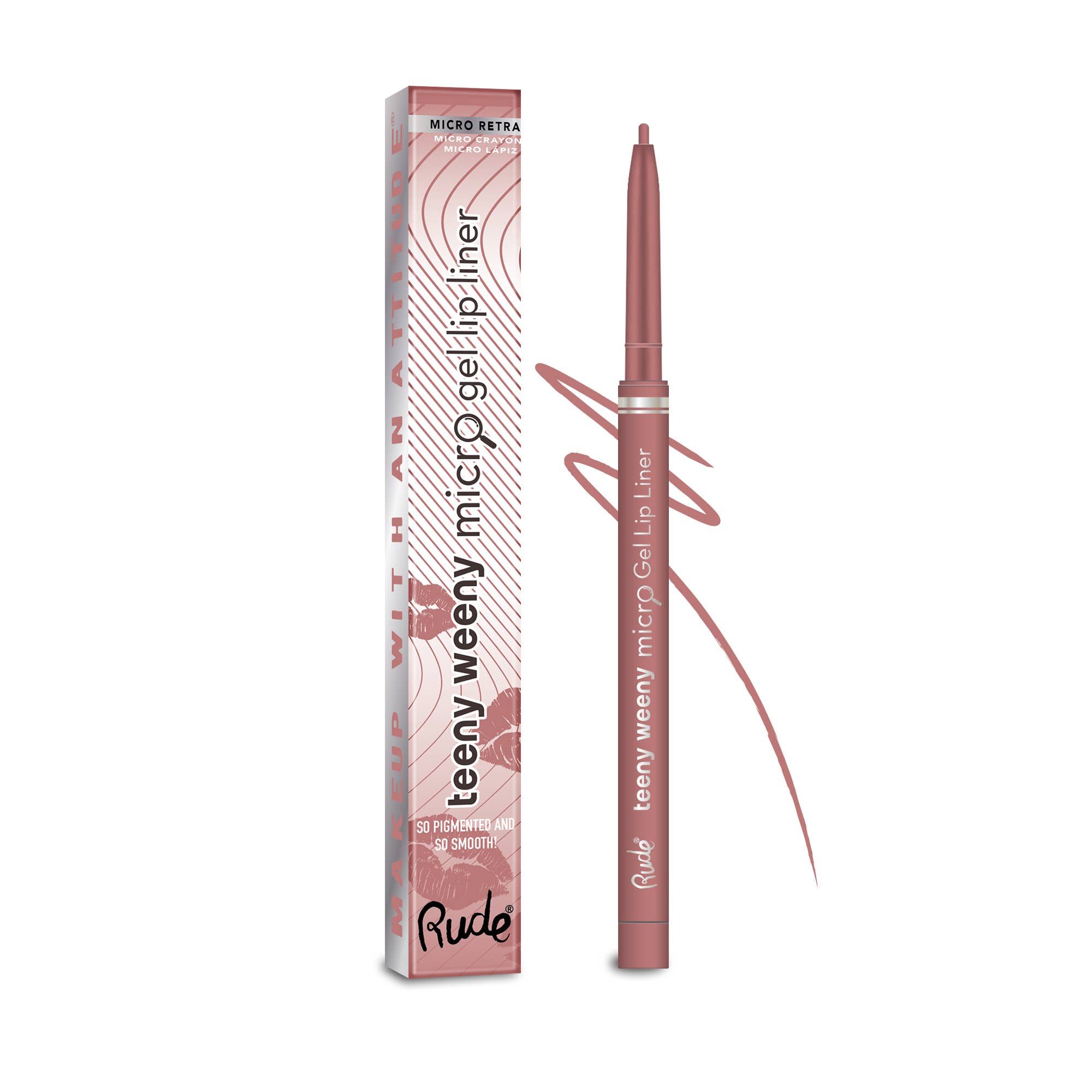 Rude Cosmetics - Wholesale Lip Liner/Pencil - Teeny Weeny Micro Gel Lip Liner5