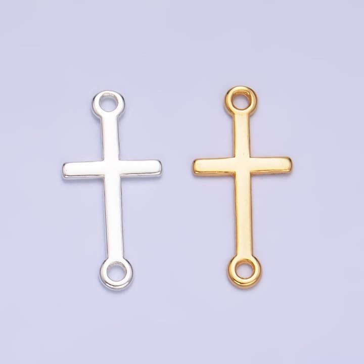 S925 Sterling Silver Sidokors Minimalistisk Anslutning i Guld & Silver | SL-589 för wholesale av Aim Eternal