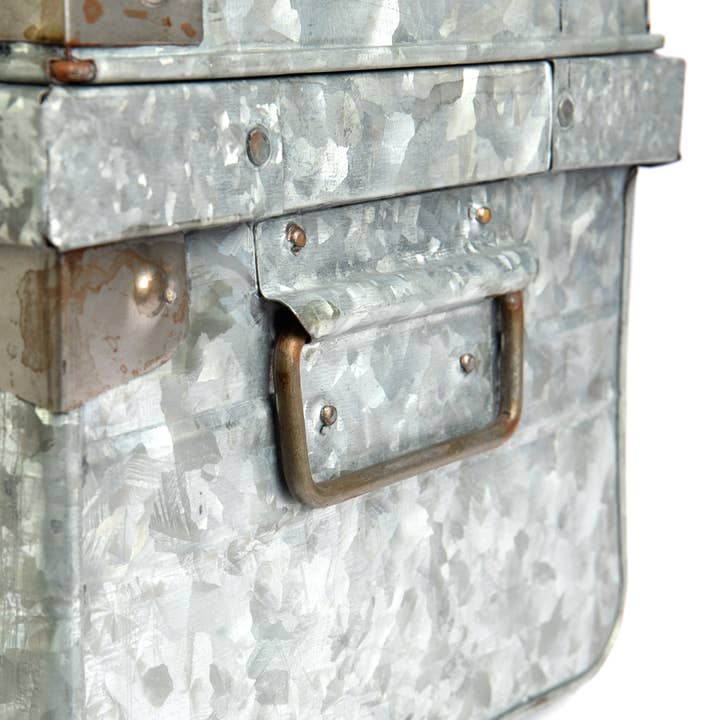 Willow Group - Wholesale Decorative Box - S/3 RECT METAL TRUNKS