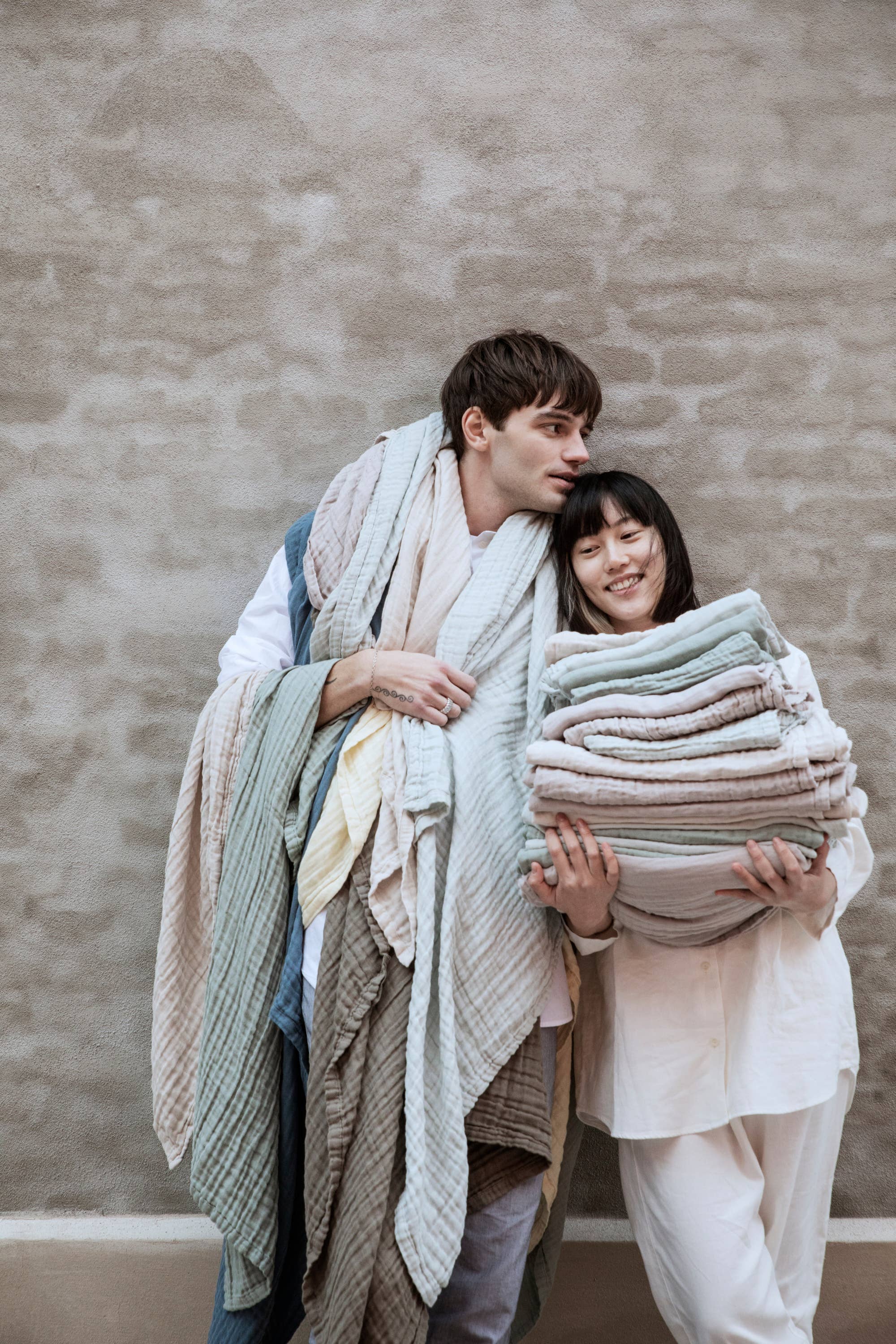 The Organic Company - Wholesale Bath Towel - FINE Bath Towel - Stone3