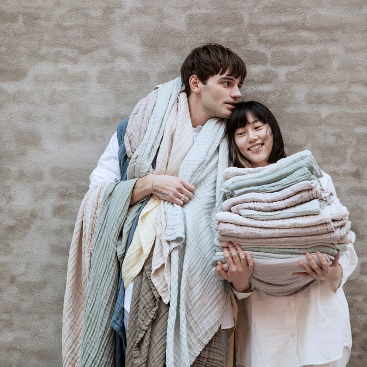 The Organic Company - Wholesale Bath Towel - FINE Bath Towel - Stone3