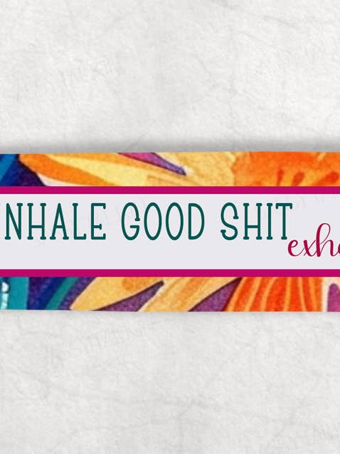 Muñequera para celular, Sassy, Inhala cosas buenas exhala cosas malas para venta al por mayor de Sassy Talkin