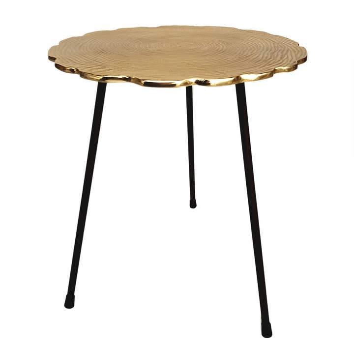 Voglrieder - Wholesale Side Table - Side table metal decorative table Hilton ø 35 x H 46 cm round A14