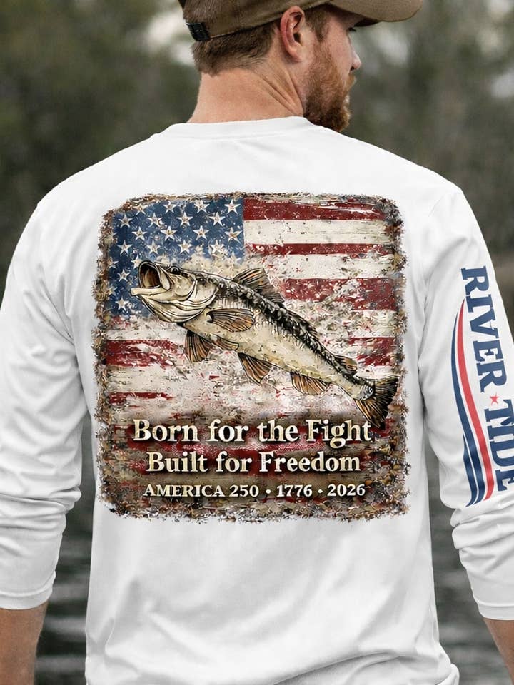 Born For The Fight Long Sleeve Performance Shirt for wholesale by River Tide Apparel