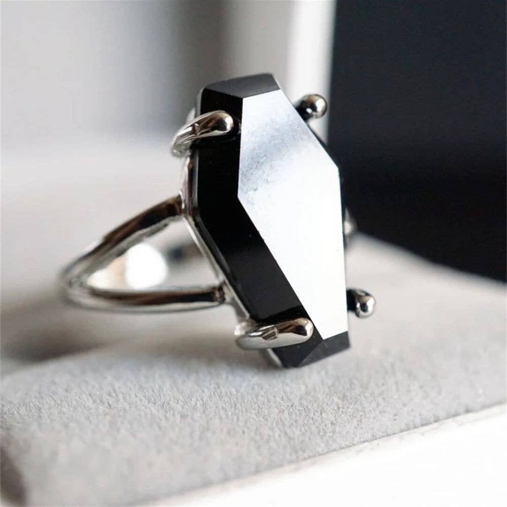 Ashlen - Wholesale Cocktail/Statement Ring - COFFIN RING2