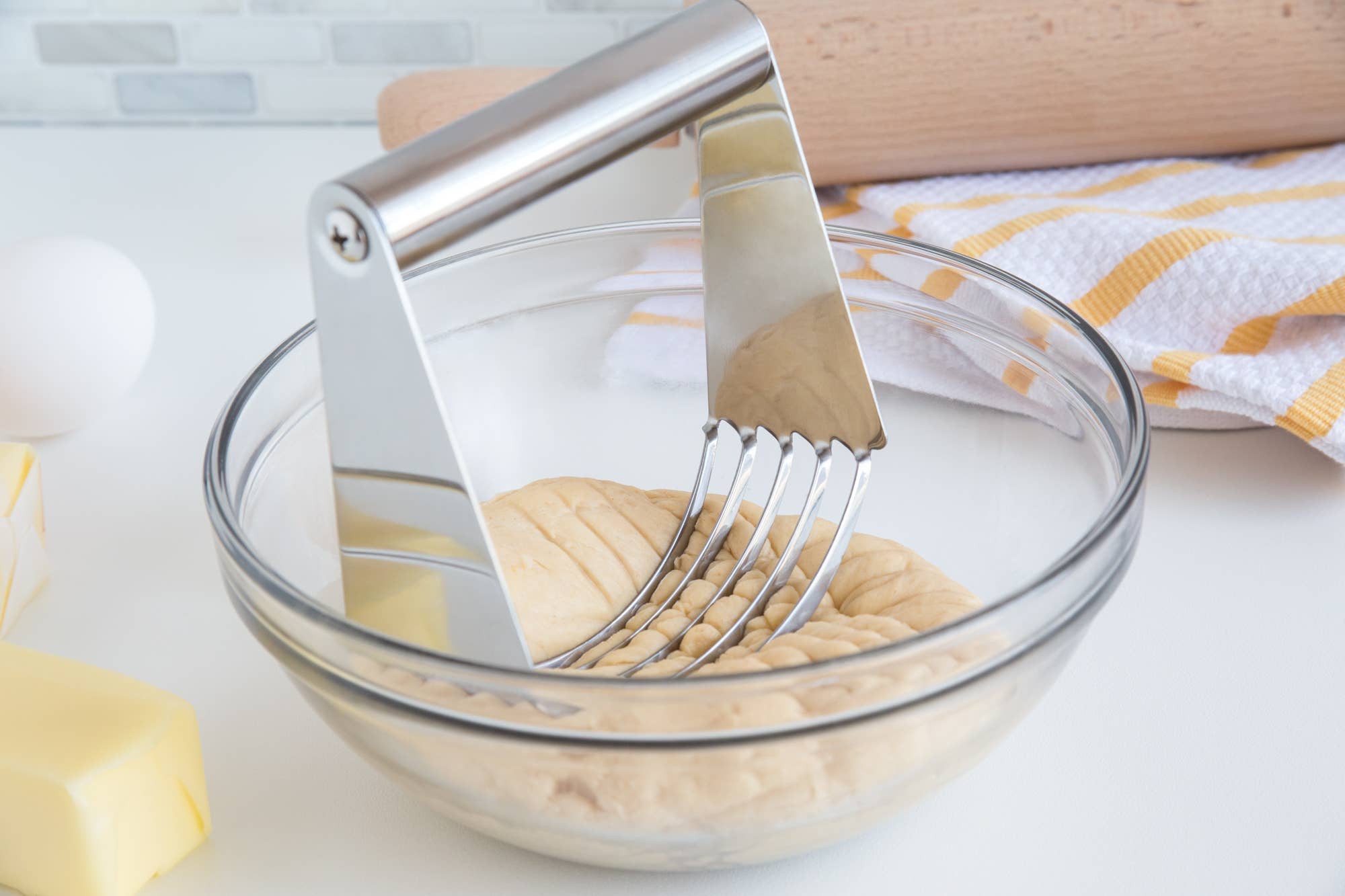 Fox Run Brands - Wholesale Kitchen Tool/Gadget - Fox Run Stainless Steel Dough Blender, 4.75" x 4" x 1.75"1