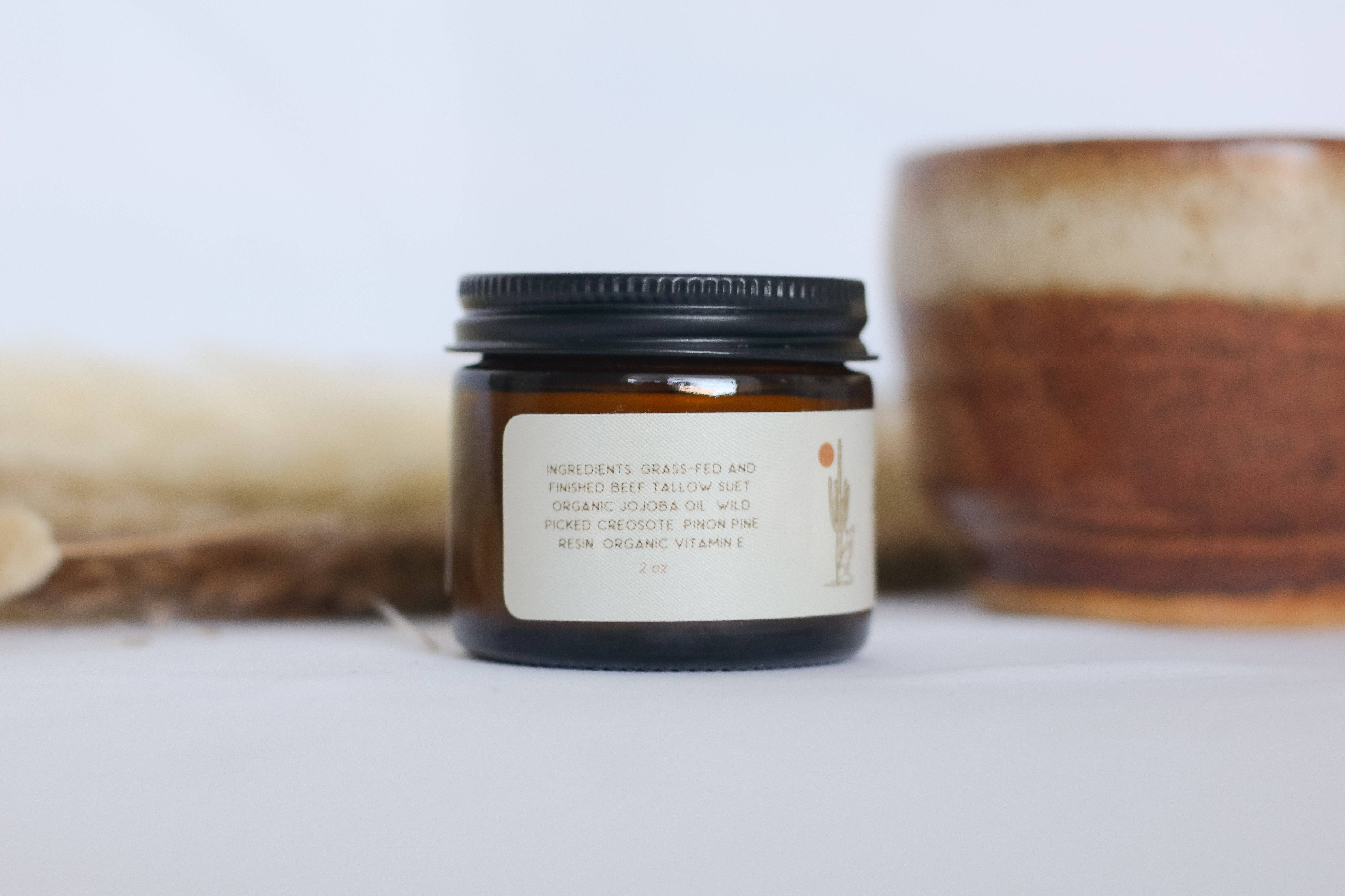 Ancestral Solskin - Wholesale Healing Salve/Balm/Cream - Desert Healer Tallow Balm 2 OZ1