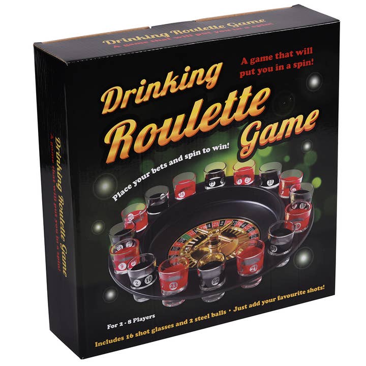 Juego de ruleta para beber: regalos novedosos, juegos para beber, Día del Padre para venta al por mayor de The Diabolical Gift People - Novelty Gifts, Christmas Gifts
