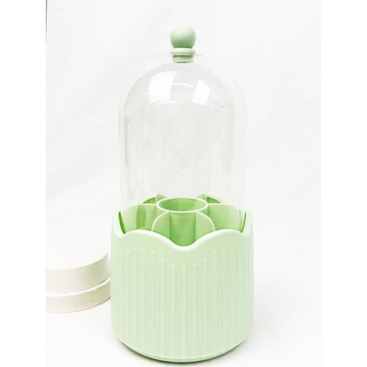 Rotating Acrylic Makeup Brush Holder for wholesale by Love and Repeat