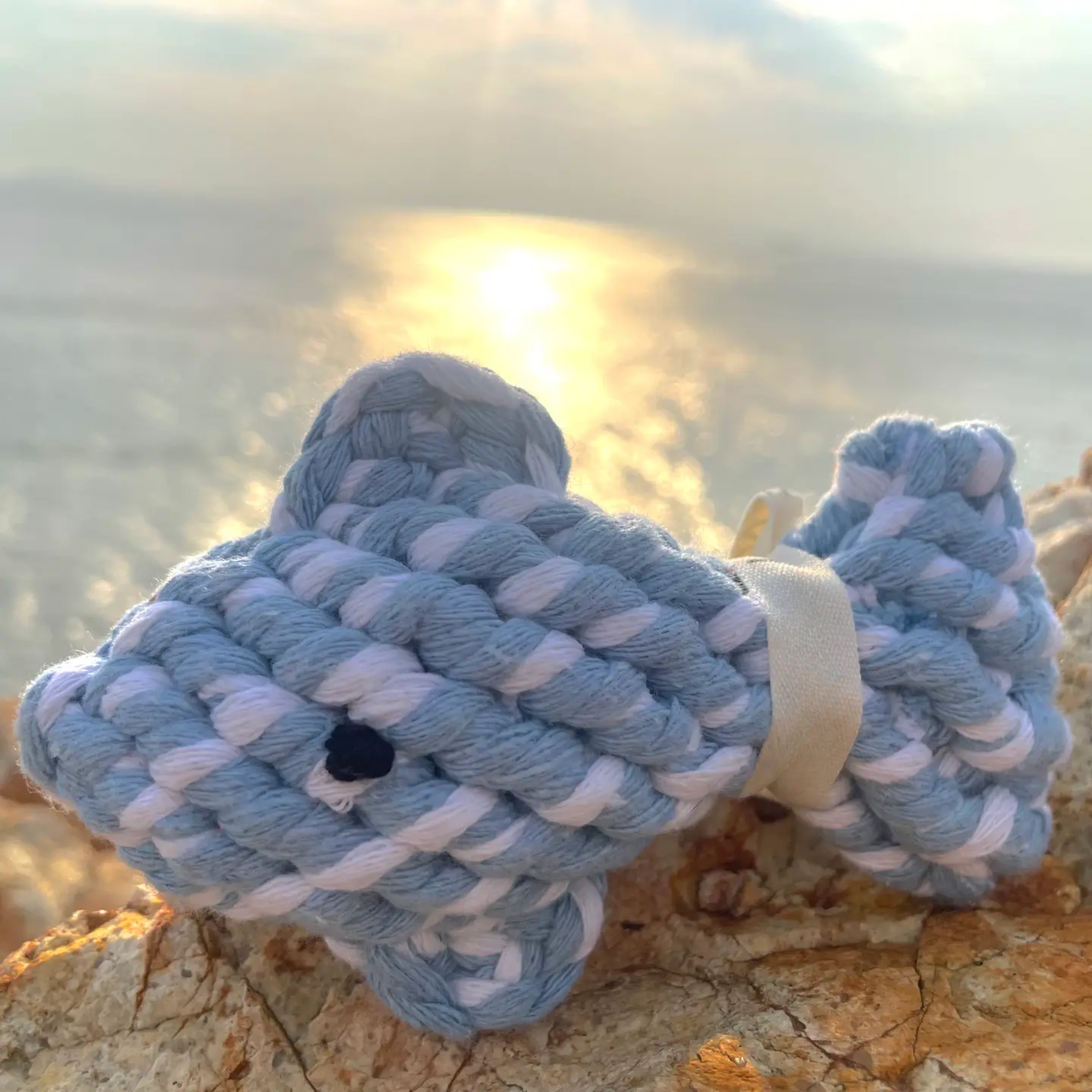 Monli Handcrafted Pet Toys - Vendita all'ingrosso Giocattolo di corda - Cani - Giocattoli in corda per animali April the Happy Fish2