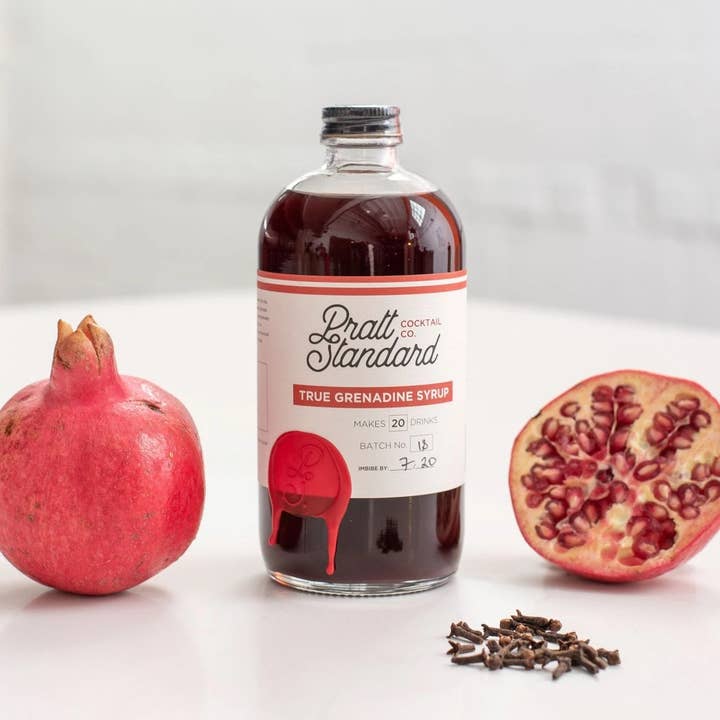 Pratt Standard Cocktail Co. – wholesale Cocktail mix/syrup – True Grenadine Syrup - 16oz
