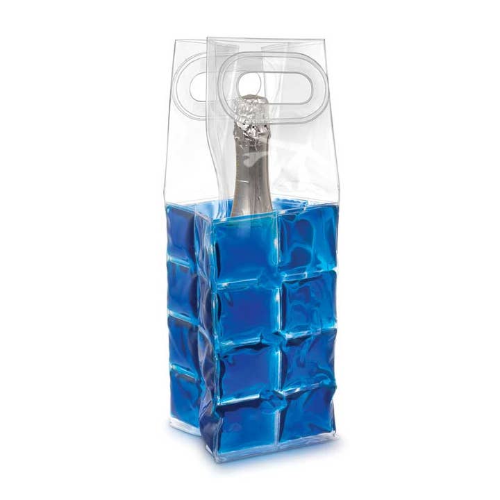 Blauwe wijn Chill Gel Draagtas #81 -253 voor wholesale door IWA Wine Accessories