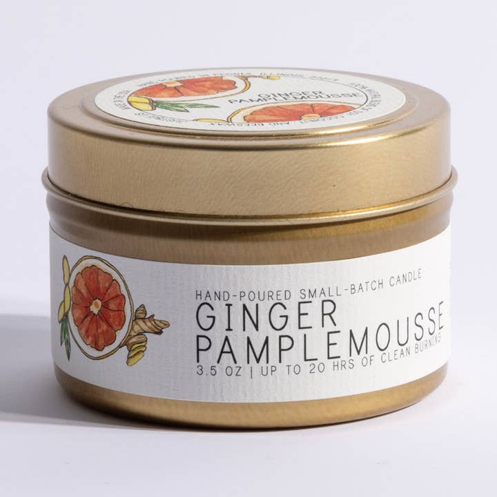 Jengibre Pomelo - Lata - Just Bee Candle para venta al por mayor de Just Bee